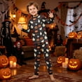 thumbnail image 4 of Halloween Family Matching Pajamas Set, Fall Sleepwear, Ghost & Pumpkin Printed Holiday Sleepwear, Soft Loungewear PJs Outfit, 4 of 5