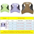 thumbnail image 3 of Spencer New No Pull Dog Harness No Choke Reflective Pet Vest Adjustable Breathable Pet Harnesses and Leash Set for Small Dogs Cats Walking, Brown, S, 3 of 12