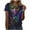 #212-Multicolor, variant on Craaazy Mardi Gras Shirts for Women Short Sleeve Carnival Fancy Mask Printed Pullover Tops Gifts