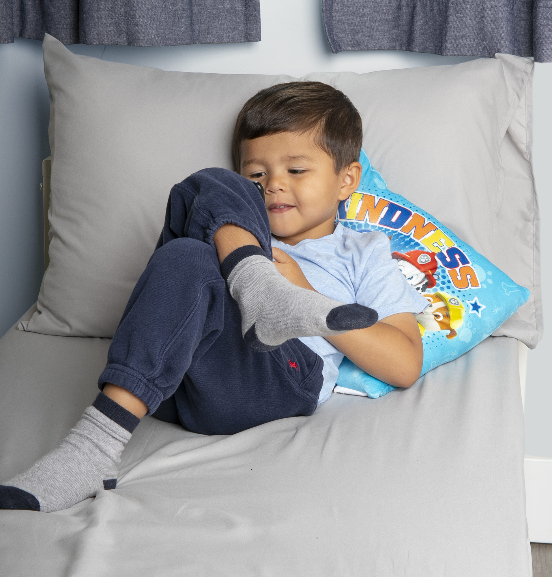 Paw Patrol Ultra-Soft Minky Plush Toddler Bed Pillow