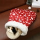 thumbnail image 5 of Pisexur Suministros para mascotas Camas para gatos Tiendas para gatos Camas para perros Cama cueva para gatos semicerrada con bolas de peluche Cama para gatos cubierta superros, gatos y animales, 5 of 6