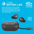 thumbnail image 3 of Auriculares Bluetooth JLab JBuds Air ANC negros con cancelación de ruido, 3 of 5