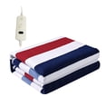 thumbnail image 4 of Alfombra de calentamiento eléctrico con calefacción, suave, de un , cómoda, plegable, multiusos, microfelpa, cálida para cama, familias, , 180cm×150cm Enchufe de la UE 180 cm × 150 cm perfecl Manta eléctrica, 4 of 8