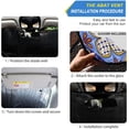 thumbnail image 2 of GZHJMY Mexican Ceramic Tile Pattern Car Windshield Sunshade Front Auto Sun Shield Shade Visor Vehicle Accessories, 55" × 27.6"（727）, 2 of 7