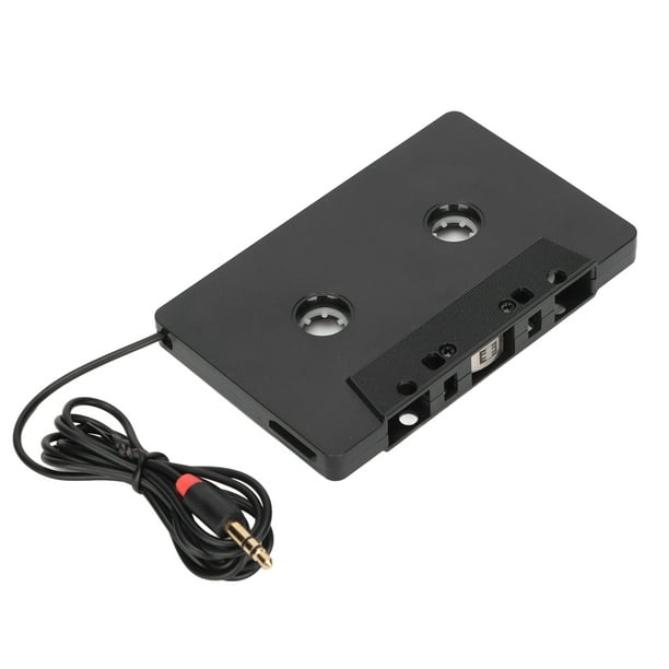 cassette audio de voiture à adaptateur auxiliaire 3.5mm adaptateur de bande  de câble auxiliaire