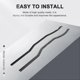 thumbnail image 4 of 2Pcs/Set Steel Chassis Frame Rails for AXIAL SCX10 90027 SCX10 II 90046 90047 RC Car Crawler Truck V, 4 of 5