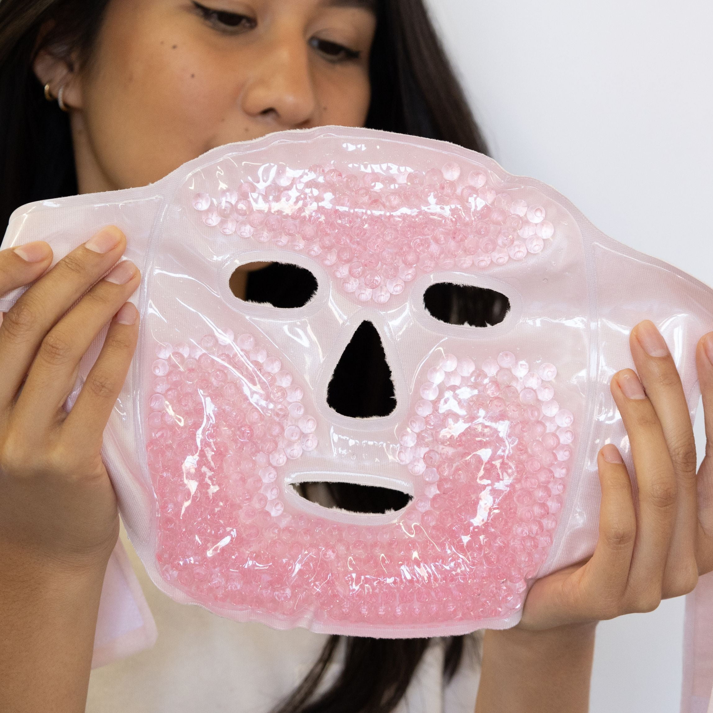 Skin Gym Cryochill Ice Beaded Face Mask For De-puffing, Cooling Effect, Dual-Sided Design for a Comfortable and Easy Fit