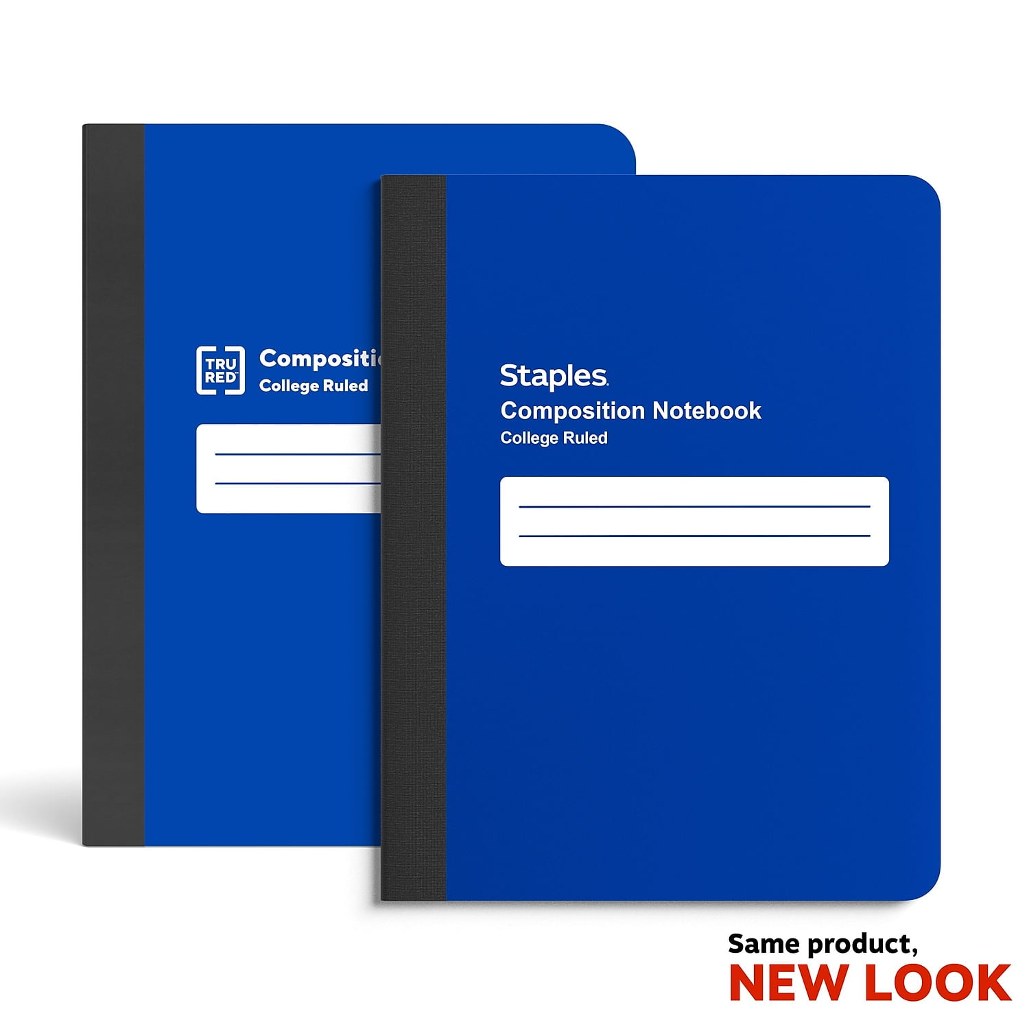 Staples Composition Notebook 9.75' x 7.5' College Ruled 70 Sh. Blue TR55082N/55082