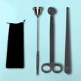 thumbnail image 4 of 3 in 1 Candle Accessory Set, Candle Wick Trimmer Cutter, Candle Snuffer Extinguisher, Gift for Candle Lover, 4 of 14