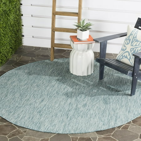 - Safavieh Courtyard Teodor Geometric Diamonds Indoor/Outdoor Area Rug