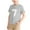 Gray, variant on hoksml Kids Digital Print Short Sleeve T-Shirt Casual Round Neck Top for Big Boys and Girls Children's Graphic Casual Tee