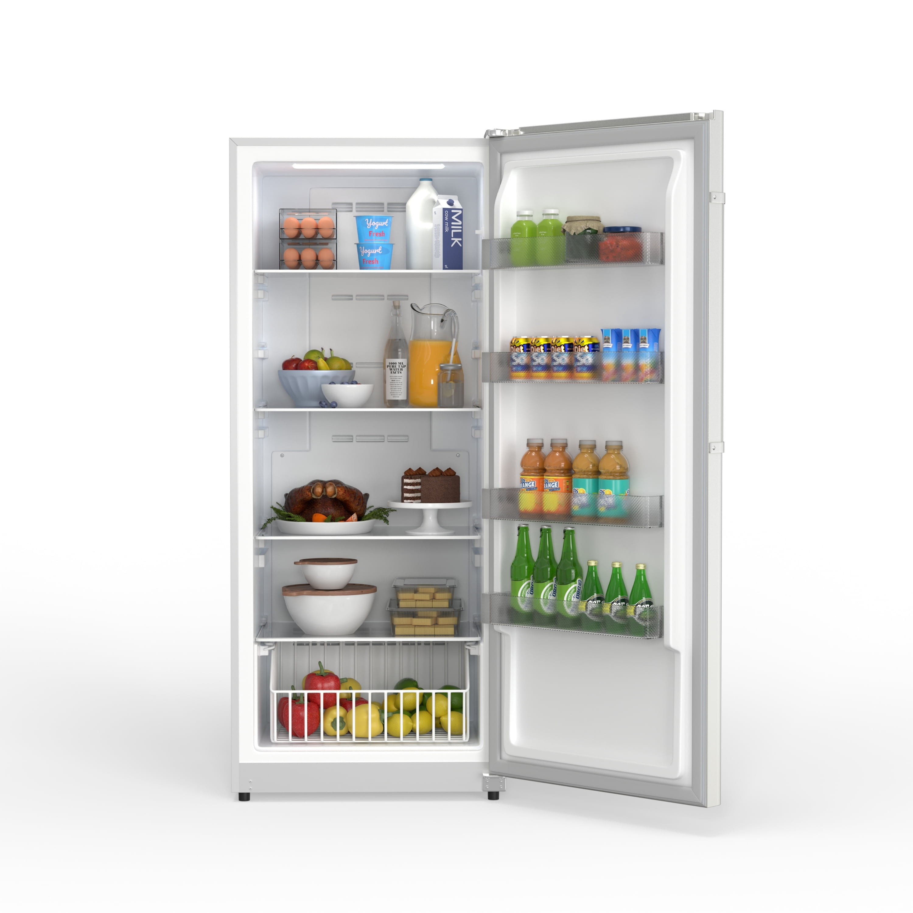 Conserv 14 cu.ft. Convertible Upright Freezer/Refrigerator Garage Ready in White