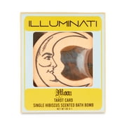 Illuminati Cosmetics Moon Tarot Card Hibiscus Scented Bath Bomb