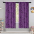 thumbnail image 5 of Blackout Kids Curtains,Halloween Purple Spider Web Pattern Childrens Insulated Curtains Set Of 2,Bedroom Essentials,Toddler Room Decor 42"x63", 5 of 5