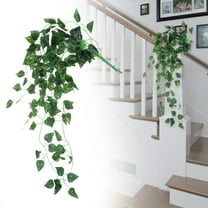 A Simulated Eucalyptus Leaf Coin Grass Money Clearance! Realistic Scindapsus Large Plant Decor Greenery Vine for Home and Garden Decor