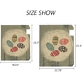 thumbnail image 3 of Coolnut Mailbox Covers, Magnetic Standard Size Easter Eggs in Nest Seasonal Mail Wraps for Home Outdoor Decor, 20.7"x18.03", 3 of 5