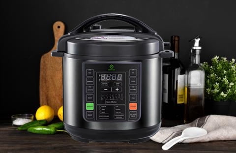 GreenLine Pot 6Qt 10-in-1 Pressure Cooker and Multi-Cooker - Multipurpose Electric Pressure Cooker