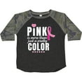 thumbnail image 3 of Inktastic Breast Cancer Pink is More Than Just a Pretty Color Boys or Girls Toddler T-Shirt, 3 of 5