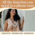 thumbnail image 4 of Funda de teléfono WALLI CASES para iPhone 16 Pro con tarjetero y correa, 4 of 8