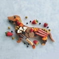 thumbnail image 4 of Wooden Dachshund Tray Cheese Board Cheese Board Solid Wood Tray, 4 of 5