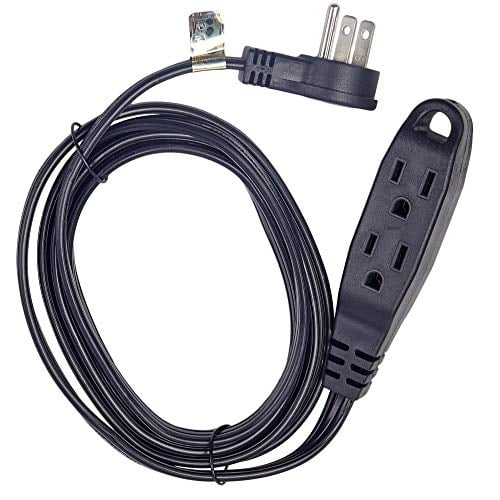 Divisor de alimentación de 3 vías y cable de extensión de 6', paquete