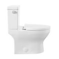 thumbnail image 3 of Classe Two-Piece Elongated Left Side Flush Handle Toilet 1.28 gpf, 3 of 12
