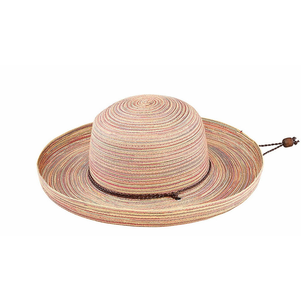 San Diego Hat Company Women's Kettle Brim Hat O/S PINK