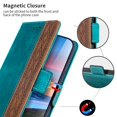 thumbnail image 4 of SaniMore Samsung Galaxy S23 Ultra Case (6.8 inch 2023), PU Leather Wallet Rfid Blocking Card Slots Cover with Magnetic Closure Flip Kickstand Full Protective Shockproof Folio Shell, Darkgreen, 4 of 6
