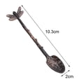 thumbnail image 5 of NIBOLOG Dessert Spoon Rust Proof Vintage Zinc Alloy Mini Coffee Milk Exquisite Spoon for Party, 5 of 8