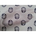 thumbnail image 4 of oneOone Cotton Cambric Navy Blue Fabric Ethnic Block Craft Projects Decor Fabric Printed By The Yard 56 Inch Wide, 4 of 4