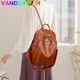 thumbnail image 5 of Bolsos de hombro de gran capacidad para mujer, mochilas de piel sintética suave para adolescentes, mochilas de viaje multifuncionales para niñas y estudiantes, 5 of 5