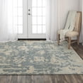 thumbnail image 2 of Alora Decor Abby 6' x 9' Traditional Dk. Gray/Blue/Gray Hand Knotted Area Rug, 2 of 4