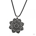 thumbnail image 1 of Collar Colgante Vintage Jinwen 5pcs Loto Floral Talismán, 1 of 8