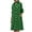 Green, variant on Bpmpbo Women's Polka Print Shirt Dress Loose fit Long Sleeve with Collar, Casual Knee-Length A-Line Dress