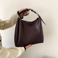 thumbnail image 2 of Bolso Mano para Suegra Cuero Pu Gran Capacidad A La 0710 Marrón, 2 of 9
