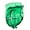 Green, variant on Golf Ball Line Clip Golf Ball Liner Line Marker Stencils Golf Ball Line Marker Tool, Golf Ball Alignment Marking Tool