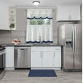 thumbnail image 3 of Achim Woven Embossed Faux Leather Kitchen Solid Rectangle Anti Fatigue Mat, Navy, 18x30, 1 Piece, 3 of 4
