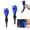 2PCS Blue, variant on Flexible Wide Mouth Automotive Funnel with Hose for Gas Oil Fluid Change
