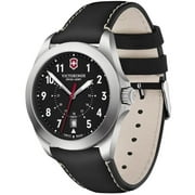 Victorinox Swiss Army 241963 Men's Heritage Black Dial Strap Watch