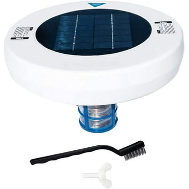 Pool solar ionizer, copper and silver cleaner, water purifier, clarification kit