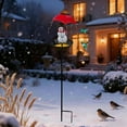 thumbnail image 4 of CREATITOY Solar-Powered Santa WaterInchesg Can Light - For Garden, Yard, Christmas Outdoor Deco, 4 of 6