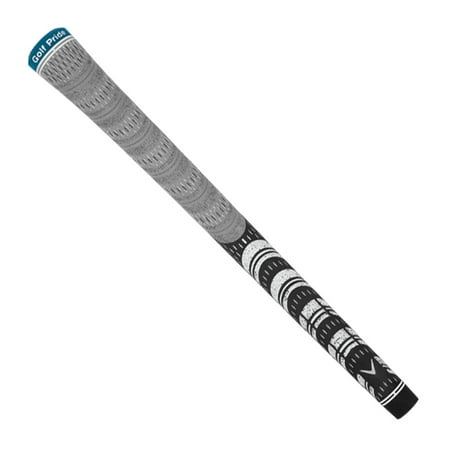 NEW Callaway Golf Pride New Decade Multi Compound Platinum/Black/Blue Rogue (Best Leather Golf Grips)