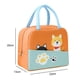thumbnail image 2 of Linda bolsa de almuerzo aislada, bolsa de almuerzo aislada para mujeres, hombres, trabajo, oficina, viajes, 2 of 5