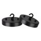 thumbnail image 1 of FENGGUIQU 2Ud Para De Metal Negro Estilo Nordic Para Hogar, 1 of 8