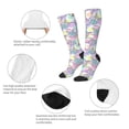 thumbnail image 6 of Fotbe Sea Turtles print Women's Men's Novelty Crew Socks Cotton Socks Knee High Socks for Walking,Running,Nurses,Pregnancy, 6 of 9