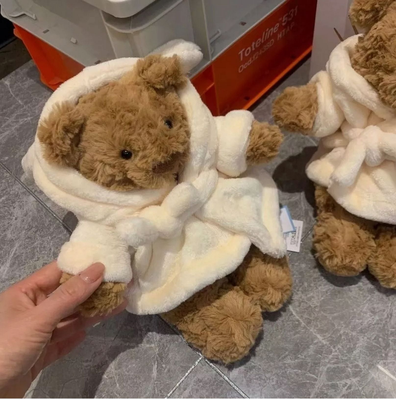 Jellycat Bathrobe Bartholomew Bear NWT
