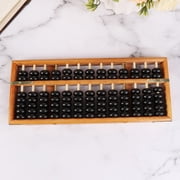 Portable Chinese 13 Digits Column Abacus Arithmetic Soroban Calculating Counting Math Learning Tool for Children