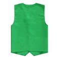thumbnail image 3 of Kaerm Athletic Volunteer Activity Vest Supermarket Workwear Uniform Button Vest Quick-Drying Sports Green M, 3 of 5