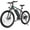 Blue, variant on Vivi 26" Electric Bike, 500W Motor, 48V 7.8Ah Battery, 19.8MPH 7-Speed, Front Suspension, Dual Disc Brakes, 45 Miles Range, UL2849 Certified