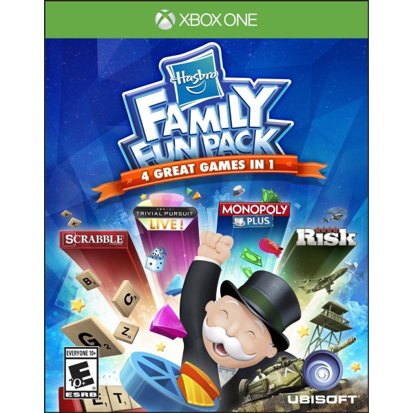 Hasbro Family Fun Pack, 4 Grands Jeux en 1 [Xbox One]